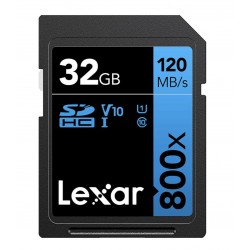 LEXAR PRO SD 800X 32GB CLASS 10 U3