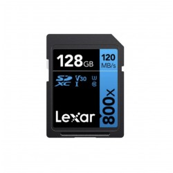 LEXAR PRO SD 800X 128GB CLASS 10 U3