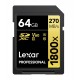 LEXAR PRO SD UHS-II 1800X 64GB CLASS 10 U3