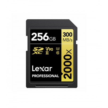 LEXAR PRO SD UHS-II 2000X 256GB CLASS 10 U3