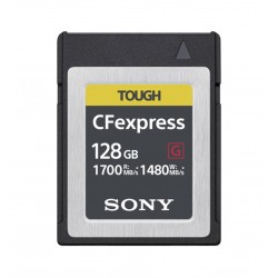 SONY CFexpress SERIE G 128GB TYPE B (jusqu'à 1700MB/S en lecture et 1480MB/S en écriture)