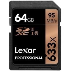 LEXAR PRO UHS-1 64GB SDXC 633X