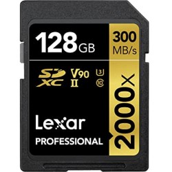 LEXAR PRO UHS-II 128GB SDXC 2000X