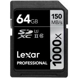 LEXAR PRO UHS-II 64GB SDXC 1000X
