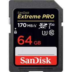 SANDISK EXTREME PRO SDXC 64GB U3 V30