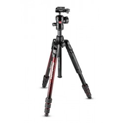 MANFROTTO TREPIED ADVANCED ALU ROUGE